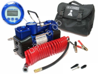 Компрессор  АС 630ма, 2-поршневой, автостоп, электронный манометр, МАЯКАВТО™ 1/6_