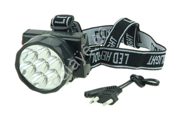 Фонарик налобный 7LED, аккум. 220В 1/6 Фонарик налобный 7LED, аккум. 220В 1/6