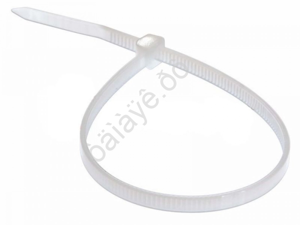 Хомут пластиковый   4х200  М5, белый  1уп/100шт /1/200 _