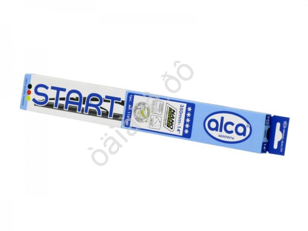 Щетка стеклоочистителя  "ALCA"силикон/графит 35см START 1/50