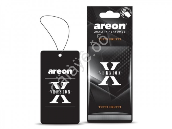 Освежитель воздуха "AREON X-VER" подвесной бумажный (Tutti FruttiТутти Фрутти)