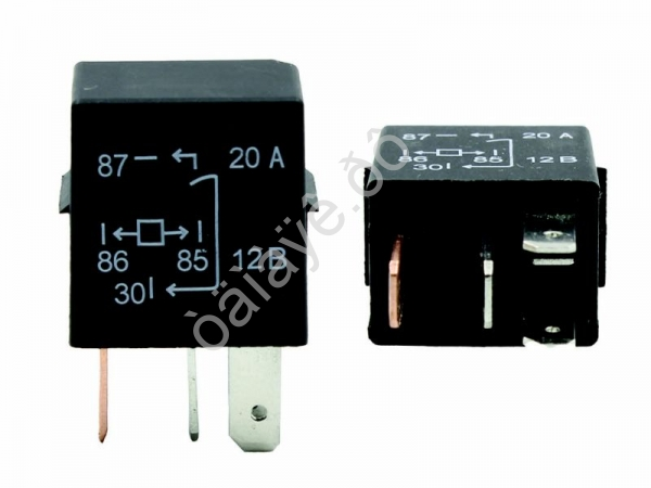 Реле 4-х контактное 20А ГАЗ 3302 Бизнес, Next, ВАЗ 1118 Калина без кронштейна AVK-0111