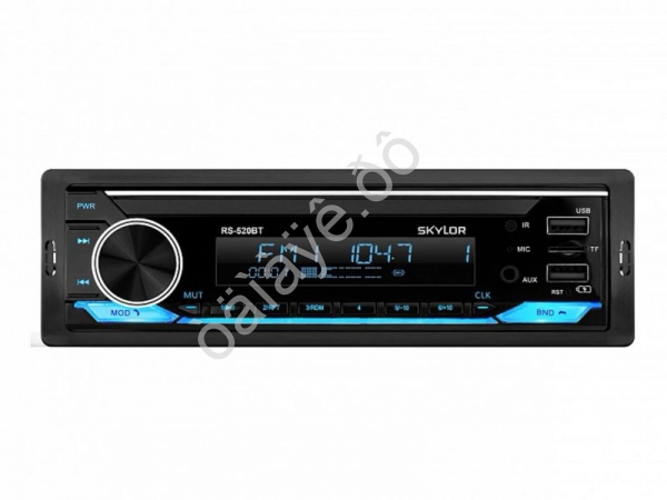Автомагнитола SKYLOR RS-520BT Multicolor 4x60 BT, MP3, WMA, USB, AUX,6 RCA, Д/У Автомагнитола SKYLOR RS-520BT Multicolor 4x60 BT, MP3, WMA, USB, AUX,6 RCA, Д/У