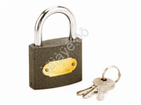 Замок навесной серый 365 50мм Замок навесной серый 365 50мм