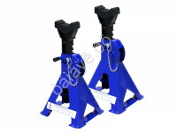 Стойки страховочные 2тн, 270-410мм, с фиксатором и резиновой накладкой, 2шт.МАЯКАВТО™  /1/6_