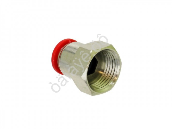 Фитинг цанговый прямой PU 1/2 х 12 mm внутр. резьба Фитинг цанговый прямой PU 1/2 х 12 mm внутр. резьба