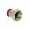 Фитинг цанговый прямой PU 1/2 х 12 mm внутр. резьба Фитинг цанговый прямой PU 1/2 х 12 mm внутр. резьба