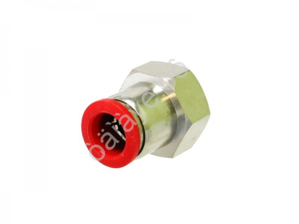 Фитинг цанговый прямой PU 1/2 х 12 mm внутр. резьба Фитинг цанговый прямой PU 1/2 х 12 mm внутр. резьба