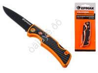 Нож туристический "ЕРМАК" складной, 15,5, двухкомпонентная ручка /1/24