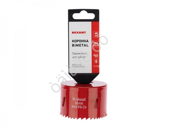 Коронка Bimetal 68мм REXANT Коронка Bimetal 68мм REXANT