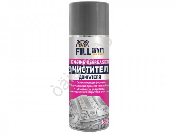 Очиститель FL016  двигателя 520мл.  (аэрозоль) /12