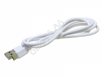 Дата-кабель MicroUSB, 1м, 2,4А, Borofone белый BX14