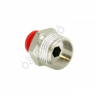 Фитинг цанговый прямой PU 3/8 х 6 mm наруж. резьба