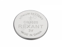 Батарейки литиевые CR2025 3В блистер 5 шт. REXANT /5