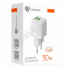 СЗУ BY MINI 30Вт GaN,USB-C, USB-A, QC,PD,PPS,110-240В,50-60Гц,пластик,белый СЗУ BY MINI 30Вт GaN,USB-C, USB-A, QC,PD,PPS,110-240В,50-60Гц,пластик,белый