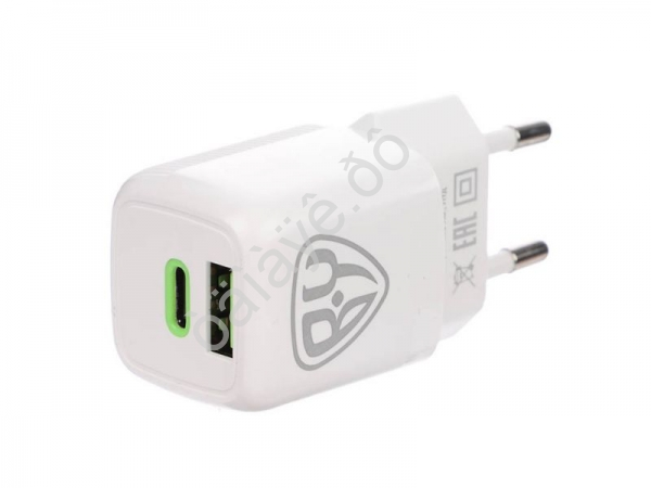 СЗУ BY MINI 30Вт GaN,USB-C, USB-A, QC,PD,PPS,110-240В,50-60Гц,пластик,белый СЗУ BY MINI 30Вт GaN,USB-C, USB-A, QC,PD,PPS,110-240В,50-60Гц,пластик,белый