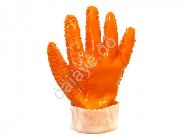 Перчатки противоскользящие с текстурированным латексным покрытием /10