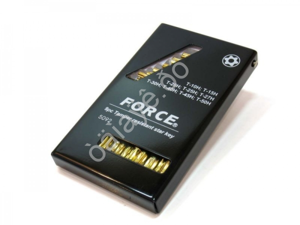 F5092 Набор угловых ключей TORX 9пред  /1/10/30