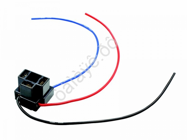 Колодка монтажная для автоламп Н4 P43t Plastic с проводами AVY-0014/10