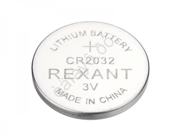 Батарейки литиевые CR2032 3В блистер 1 шт. REXANT /1