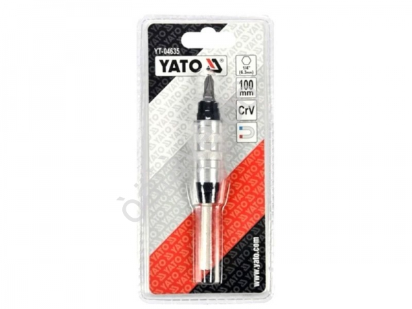 Держатель бит 1/4" угловой YATO