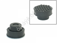 Подушка резиновая цилиндр. д/домкрата Ø52мм H=20мм вес 60гр.