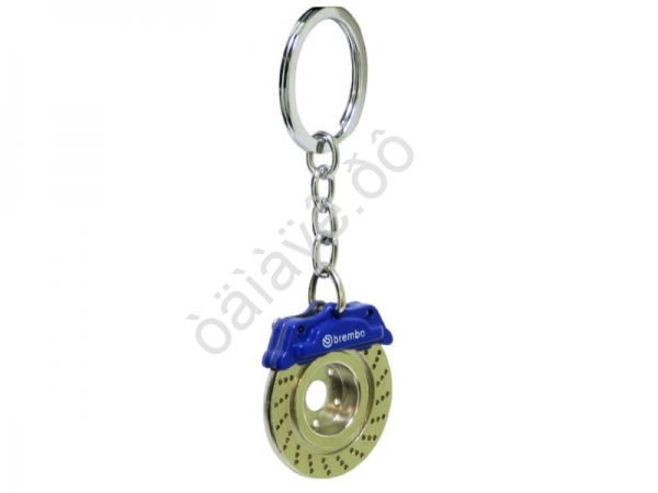 Брелок "Диск тормозной" синий