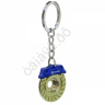 Брелок "Диск тормозной" синий