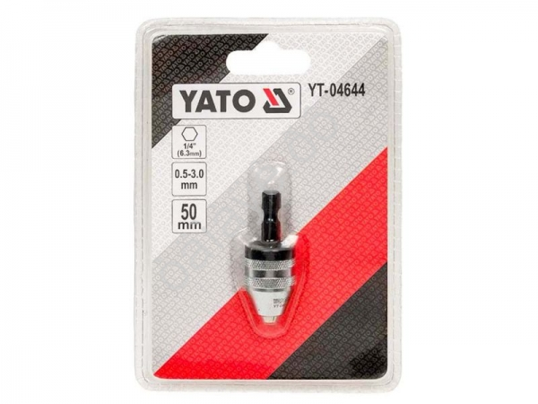 Патрон для шуруповерта и дрели 0,5-3,0 HEX YATO