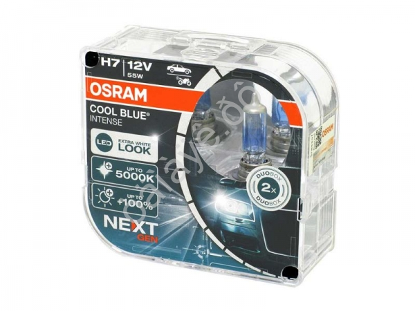 Лампа Osram H7 12V55W +100% COOL BLUE INTENSE (NextGen) Лампа Osram H7 12V55W +100% COOL BLUE INTENSE (NextGen)