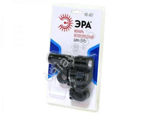 Фонарь Эра вело "Бим" (3Вт/6xLED, 3xAAA+2xCR2032) VB-601