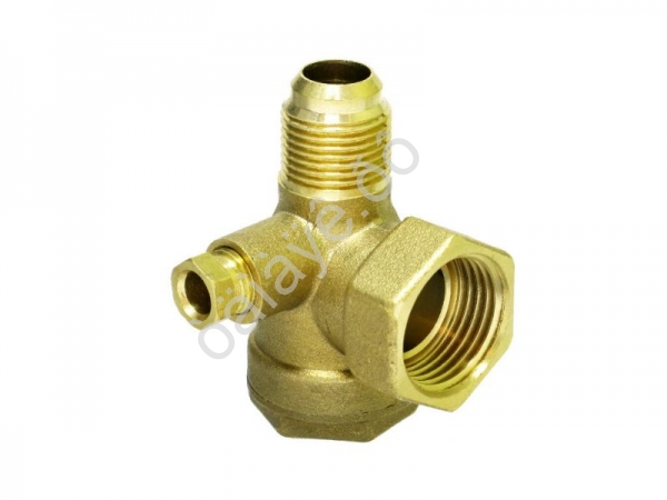 Обратный клапан для облегчения запуска М1/2-П3/8 латунь Обратный клапан для облегчения запуска М1/2-П3/8 латунь