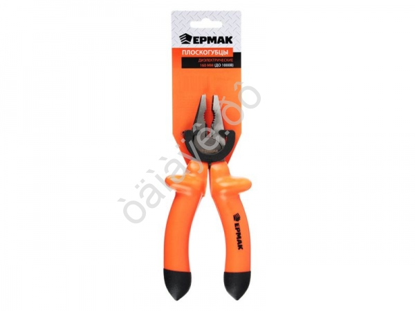 Плоскогубцы диэлектрические 160мм (до 1000в) ЕРМАК Плоскогубцы диэлектрические 160мм (до 1000в) ЕРМАК