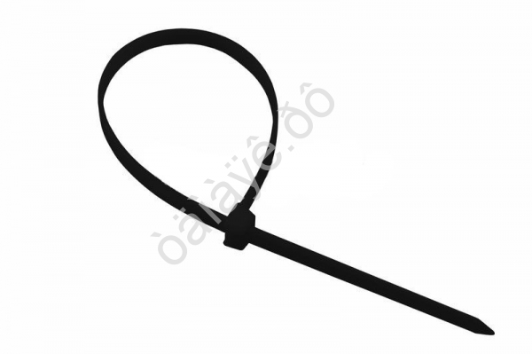 Хомут пластиковый  2.5х100 REXANT,черный   1уп./100шт /1/10/300