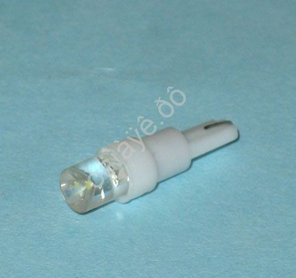 Светодиод 12V T 5 W2,0x4,6D WHITE "Маяк" (10шт)