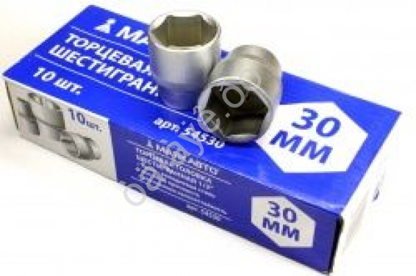 Головка  30мм 1/2" 6гр. МАЯКАВТО™ 1/10/60_