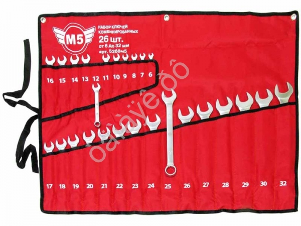 Набор комбинир. ключей 26пр.(6-32мм) в сумке М5 1/ _