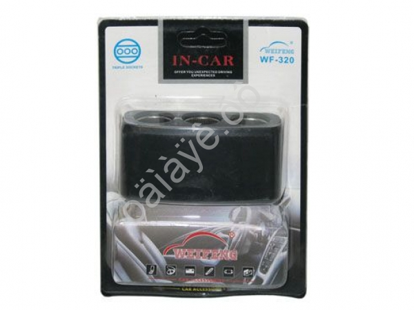 Разветвитель гнезда прикуриват. WF 320. 3гн 12/24В /1/100/200_