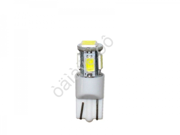 Светодиод 12V T10 6SMD (5630) W2,1x9,5D WHITE "Маяк" /10 Светодиод 12V T10 6SMD (5630) W2,1x9,5D WHITE "Маяк" /10