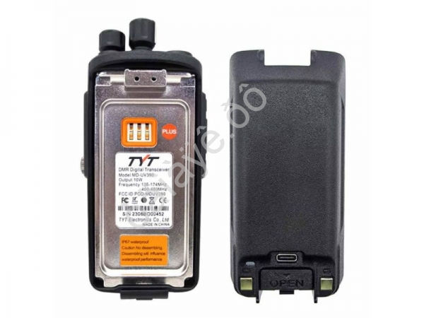 Рация TYT MD-UV390 10W,TAB-C,3600 mAh