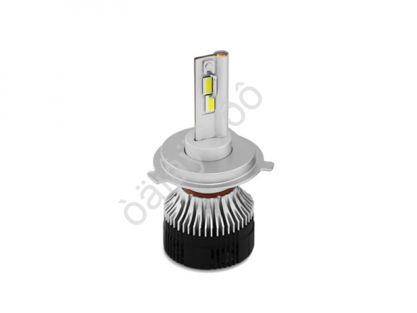 Светодиодные лампы MTF Light, серия MaxBeam, H4, 12V, 55W, 5000lm, 6000K, кулер, комплект.