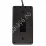 Удлинитель, сетевой фильтр 6 гнезд 3м BY Black, 3*USB, 1*type-C,выкл., 2500Вт,чёрный