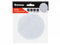 Круг полировочный, на липучке, искусственный мех, 125мм ЕРМАК  /1/12