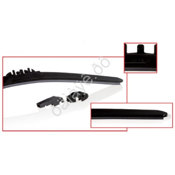 Щетка стеклоочистителя "HEYNER" 51см бескаркасная 1/10/50