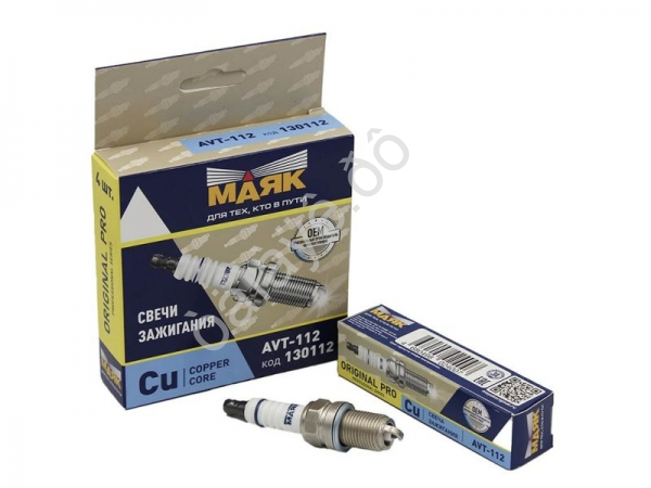 Свечи зажигания (5553) для а/м CHEVROLET/HONDA/MAZDA/MITSUBISHI/SUZUKI Cu copper core AVT-112 (4шт -