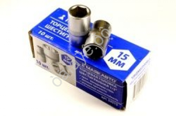 Головка  15мм 1/2" 6гр. МАЯКАВТО™ 1/19/240_