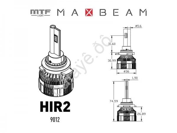 Светодиодные лампы MTF Light, серия MaxBeam, HIR2(9012), 12V, 55W, 5000lm, 6000K, кулер, комплект. Светодиодные лампы MTF Light, серия MaxBeam, HIR2(9012), 12V, 55W, 5000lm, 6000K, кулер, комплект.
