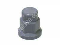 Колпачок колесный на гайку 33 мм , цвет серый, высокий, арт.