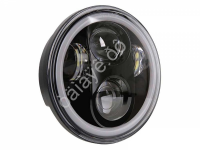 Фара светодиодная сфера ДХО +поворотник,ближний, дальний свет 12-24V, 22-30w, 2500-6000K HL-C23-01