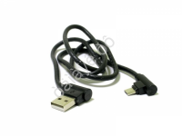 Дата-кабель универ. MicroUSB 1Ам под кожу угловой Дата-кабель универ. MicroUSB 1Ам под кожу угловой